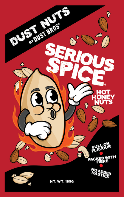 Dust Nuts - Serious Spice (165g Pouch)
